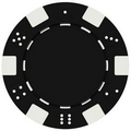 Dice Pattern Poker Chip - Blank